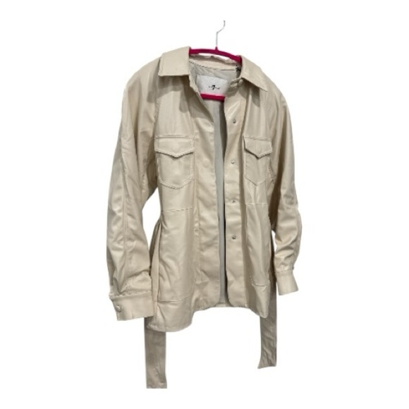 7 For All Mankind
Faux Leather Belted Jacket size XS - Picture 9 of 10